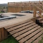 Zorbing Platform and Decking